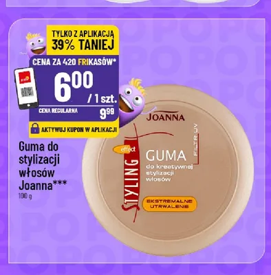 Guma do stylizacji włosów Joanna Styling promocja w POLOmarket