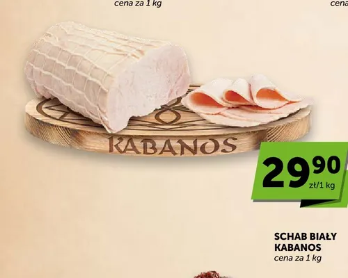 Schab biały Kabanos promocja w Groszek