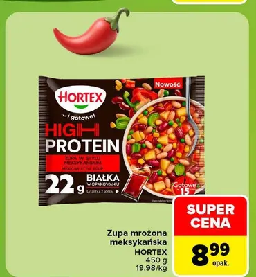 Zupa mrożona meksykańska Hortex promocja w Carrefour