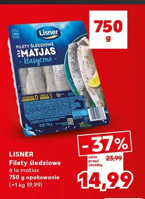 Filety śledziowe à la matias Lisner promocja w Kaufland