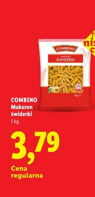 Makaron świderki Combino promocja w Lidl