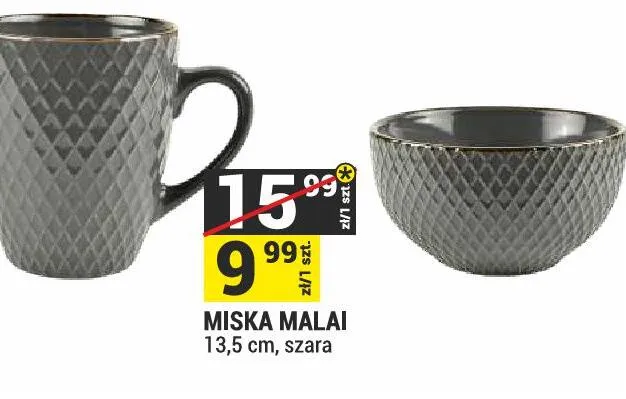 Kubek Malai szary promocja w Merkury Market