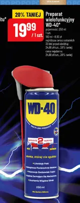 Preparat wielofunkcyjny WD-40 promocja w POLOmarket