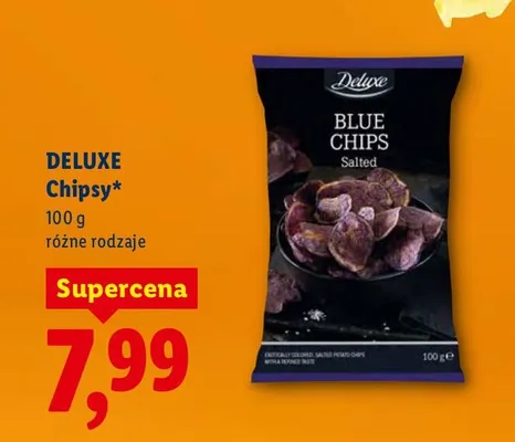 Chipsy różne rodzaje promocja w Lidl