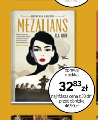 Książka Mezalians K.A. Olek oprawa miękka promocja w Empik