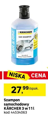 Szampon samochodowy Karcher RM 3 w 1 1l promocja w Leroy Merlin