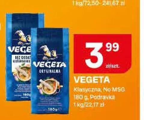 Przyprawa Vegeta Oryginalna promocja w Chorten