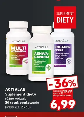Suplement diety Kolagen Extra Activlab promocja w Kaufland