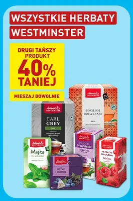 Herbata Earl Grey Westminster promocja w Aldi