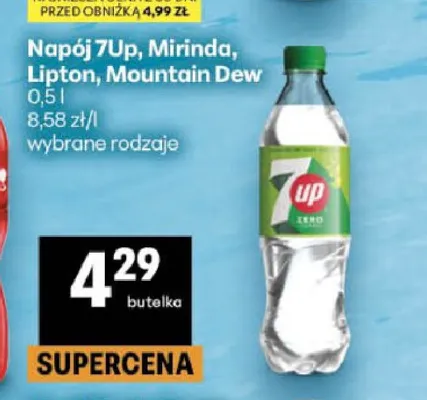 Napój gazowany Mirinda promocja w Delikatesy Centrum