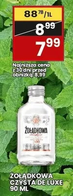 Wódka czysta de luxe promocja w Wafelek