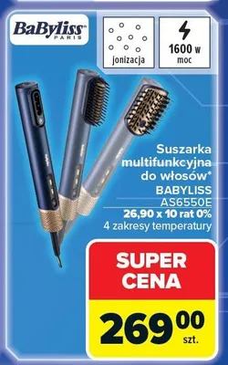 Suszarka multifunkcyjna do włosów promocja w Carrefour