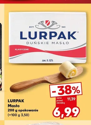 Masło klasyczne Lurpak promocja w Kaufland