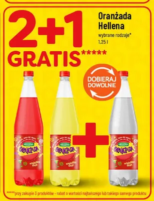 Oranżada Hellena żółta promocja w POLOmarket