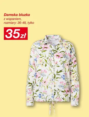 Bluzka damska z wiązaniem promocja w KiK