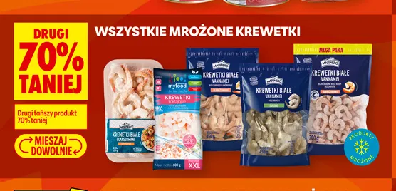 Krewetki białe vannamei Marinero promocja w Biedronka