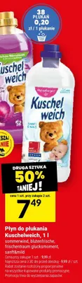 Płyn do płukania Kuschelweich blutenfrische promocja w Twój Market