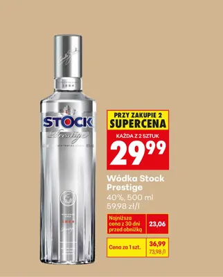 Wódka promocja w Biedronka