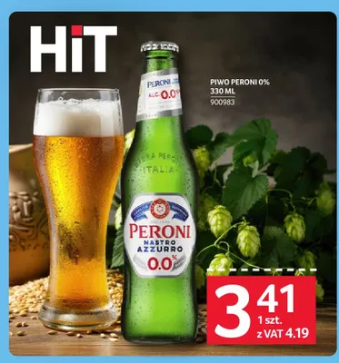 Piwo bezalkoholowe Peroni promocja w Selgros