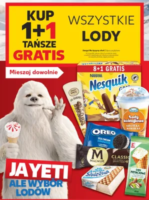 Lody Nesquik 9-pak promocja w Kaufland