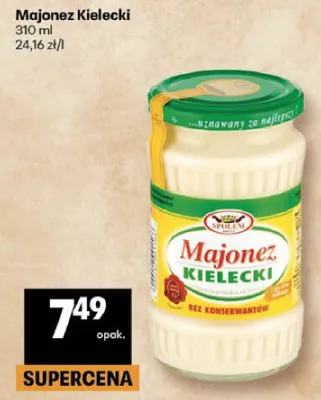 Majonez Kielecki promocja w Delikatesy Centrum