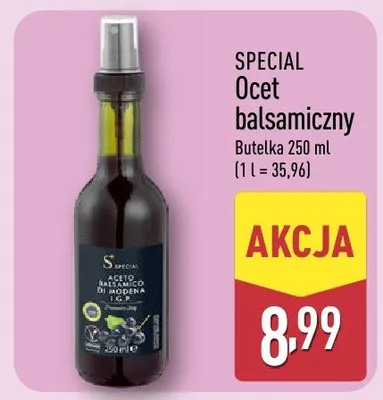 Ocet balsamiczny promocja w Aldi