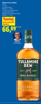 Whiskey Tullamore Dew promocja w Lidl