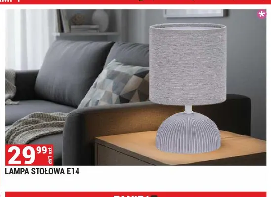 Lampa stołowa E14 promocja w Merkury Market
