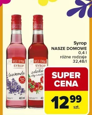 Syrop różne rodzaje promocja w Carrefour Market