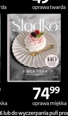 Książka Słodko Kinga Zięba Pascal promocja w Empik