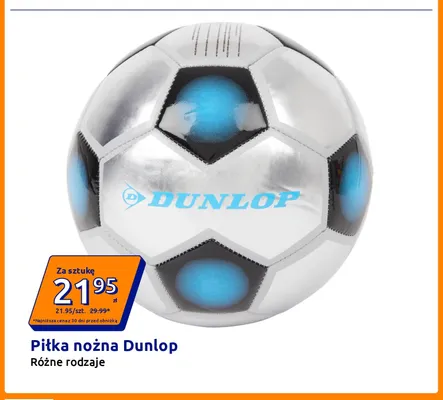 Piłka nożna Dunlop promocja w Action