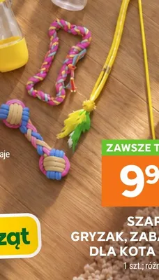 Zabawki dla kota i psa promocja w Stokrotka
