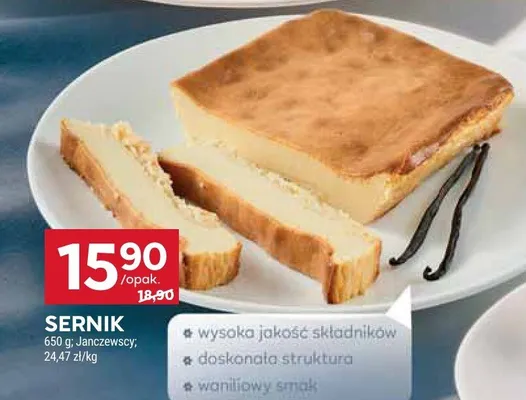 Sernik promocja w Stokrotka