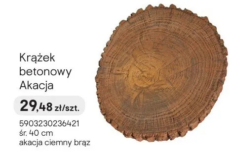 Krążek betonowy Akacja promocja w Castorama