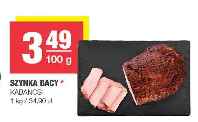 Szynka bacy promocja w SPAR