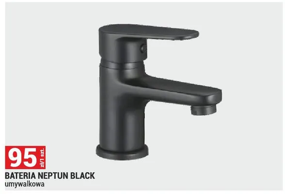 Bateria Neptun Black umywalkowa promocja w Merkury Market