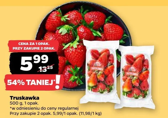 Truskawka promocja w Netto