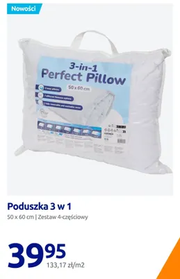 Poduszka 3 w 1 50x60 cm promocja w Action