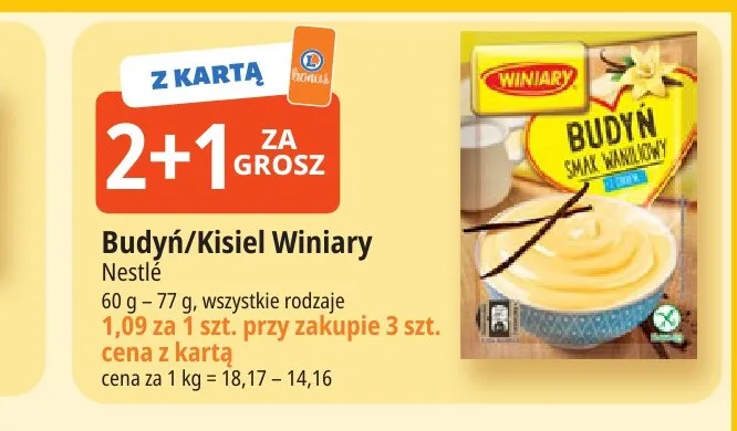 Kisiel Winiary promocja w Leclerc