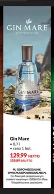 Gin Mare promocja w Makro
