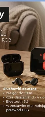 Słuchawki bluetooth promocja w Biedronka