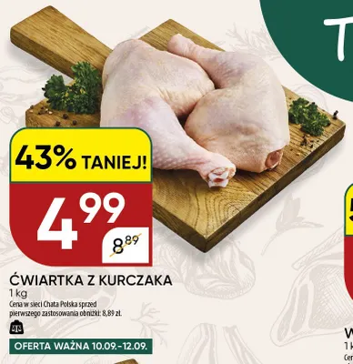 Ćwiartka z kurczaka promocja w Chata Polska
