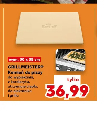 Kamień do pizzy 30x38cm GRILLMEISTER promocja w Kaufland