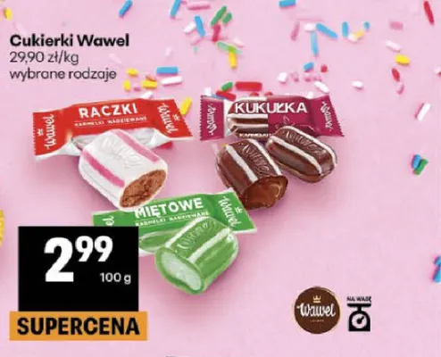 Cukierki Miętowe Wawel promocja w Delikatesy Centrum