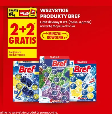 Produkty Bref promocja w Biedronka