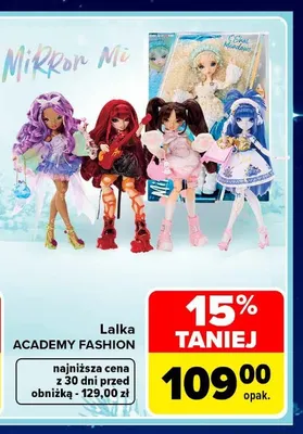 Lalka Academy Fashion Rainbow High promocja w Carrefour