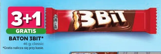 Baton 3Bit promocja w Stokrotka