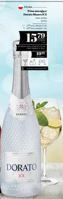 Wino musujące Dorato Bianco ICE białe słodkie polskie promocja w POLOmarket