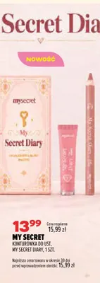 Konturówka do ust My Secret Diary promocja w Drogerie Natura