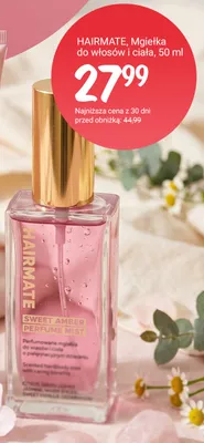 Mgiełka do włosów i ciała Sweet Amber promocja w Rossmann